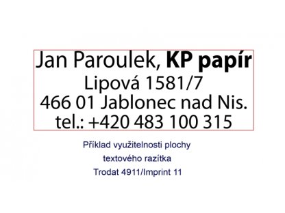 Polymer pro razítka Trodat 4911