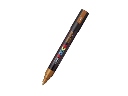 Posca popisovač PC-5M, 1,8 - 2,5 mm, bronzová (42)
