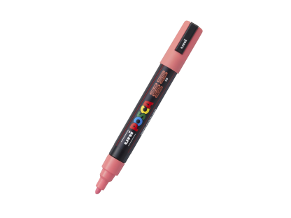 Posca popisovač PC-5M, 1,8 - 2,5 mm, korálově růžová (66)