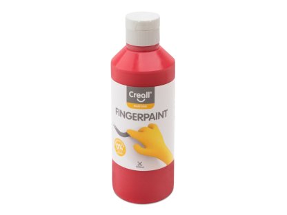 Prstová barva HAPPY INGREDIENTS, 250 ml, červená E07822