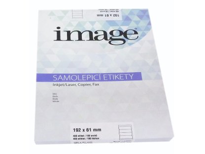 Samolepicí etikety SK label Image A4 192 x 61 - 100 listů