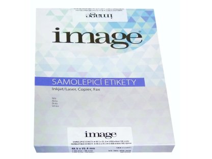 Samolepicí etikety SK label Image A4 48,5 x 25,4 - 100 listů