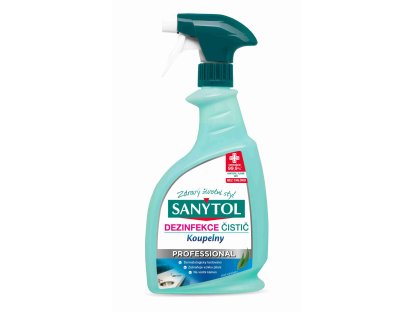 Sanytol Professional - čistič na koupelny, sprej, 750 ml