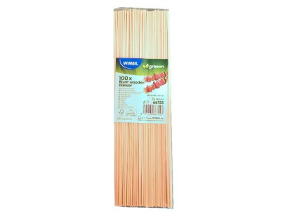 Špejle délka 30 cm uzenářské, balení 100 ks