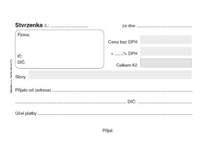 Stvrzenka A6 PT 070 2