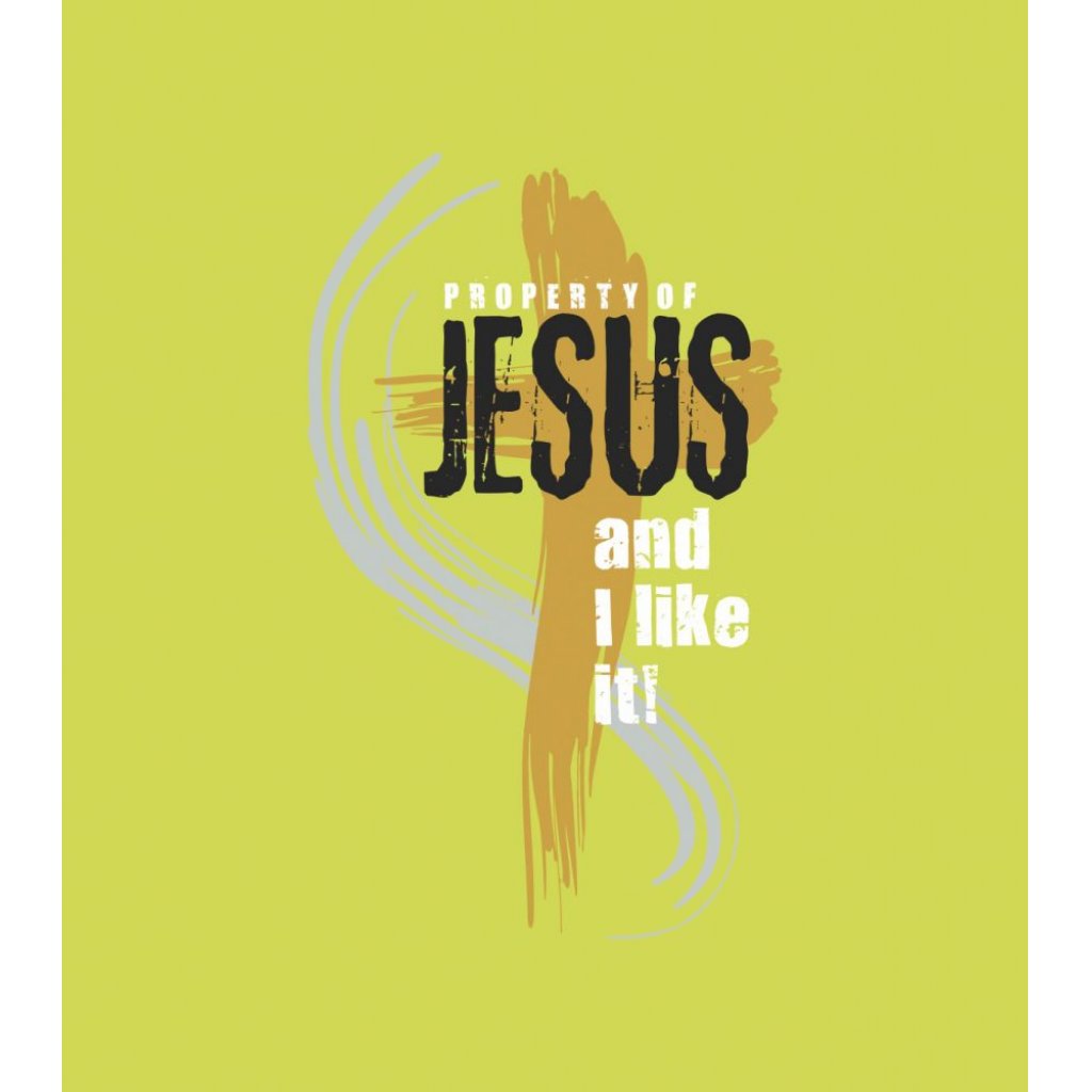 PROPERTY OF JESUS mikina pánská zelená (pistácie)