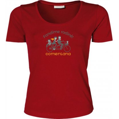 COMENIANA dámské triko granátové JAMAICA