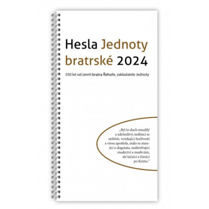 Hesla Jednoty bratrské 2024 s DIÁŘEM
