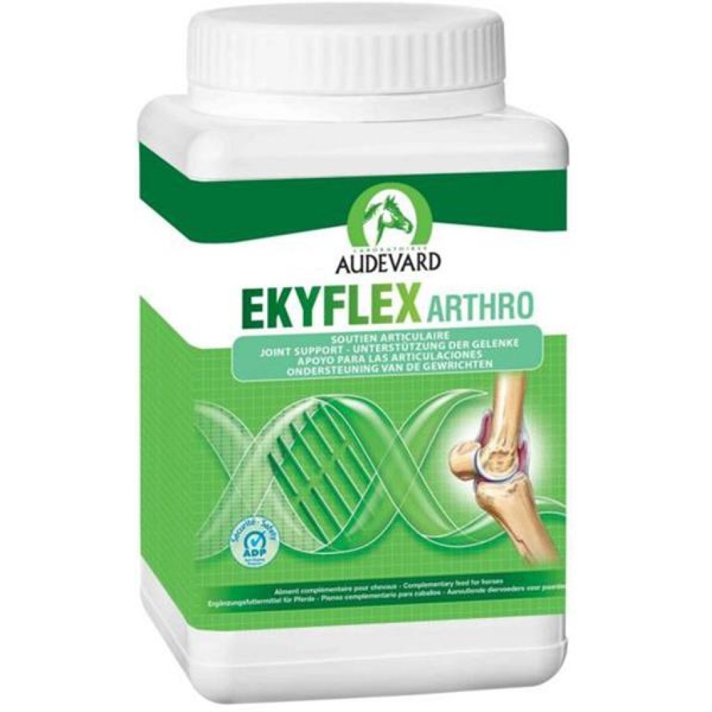 Audevard Ekyflex Arthro Evo 900g – Gelenkunterstützung Für Pferde, Praktische 900g-Dose Audevard Ekyflex Arthro Evo 900g – Gelenkunterstützung Für Pferde, Praktische 900g-Dose