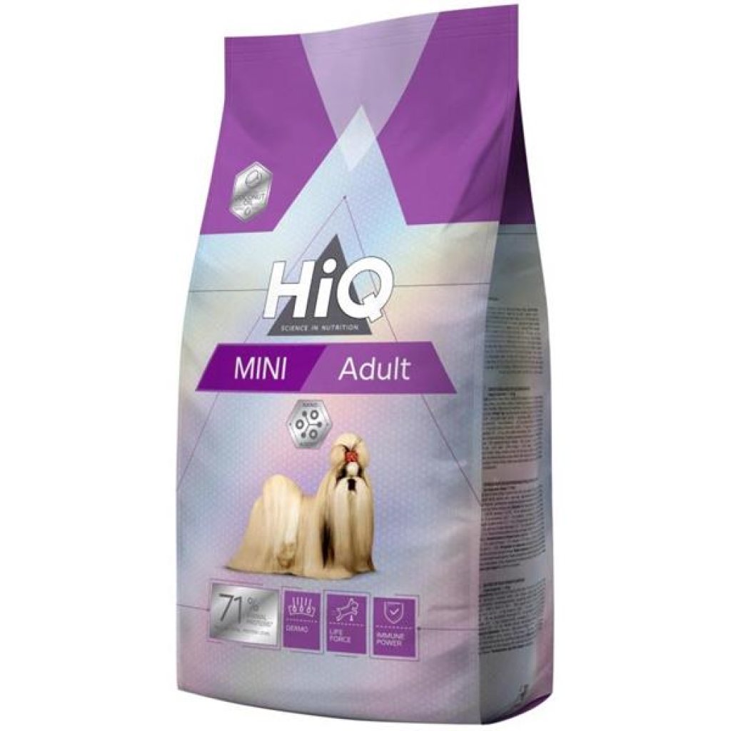 HiQ Dog Dry Adult Mini 1,8 kg - Krmivodomů