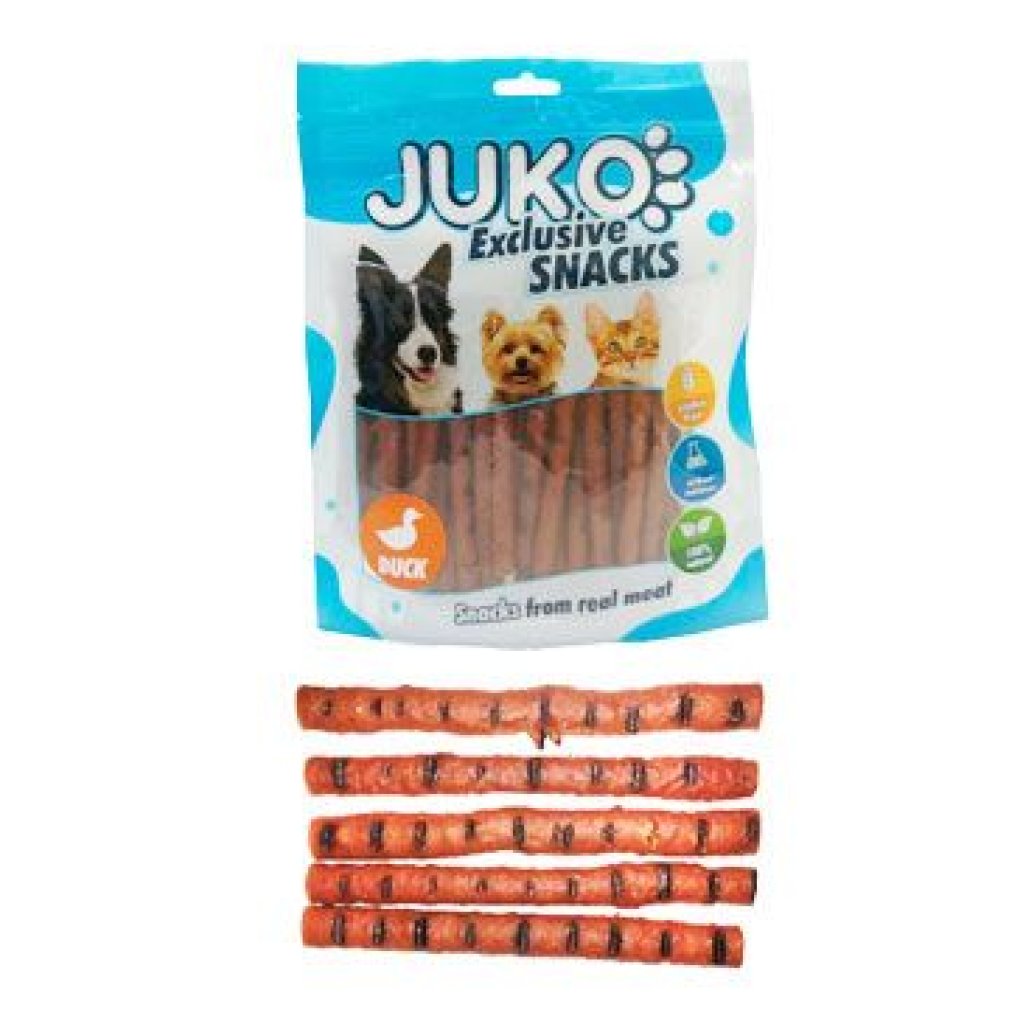 Juko Excl. Smarty Snack BBQ Duck Stick 250g - Krmivodomů