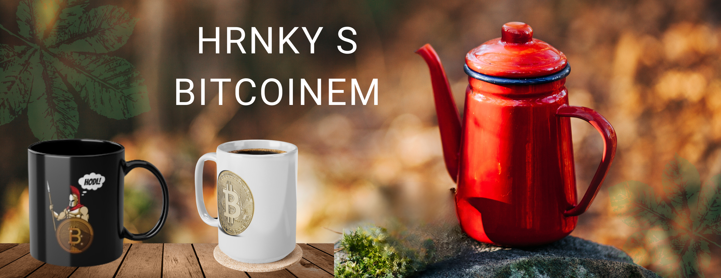 Bitcoinové hrnky