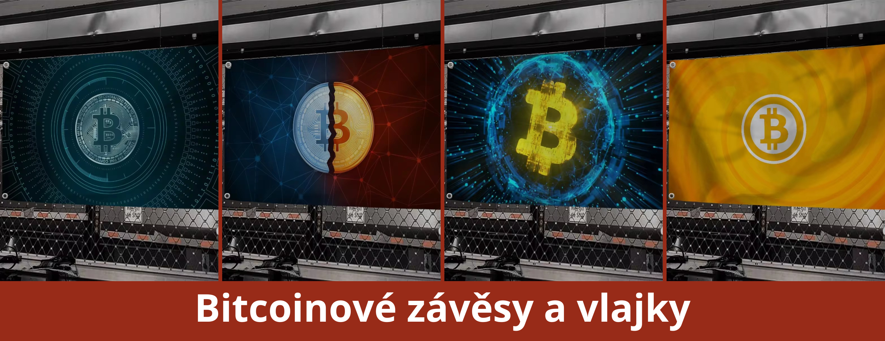 Bitcoinové vlajky