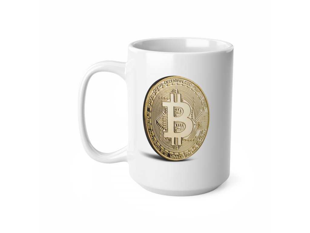 Bitcoin hodl kafé hrnek keramický premium