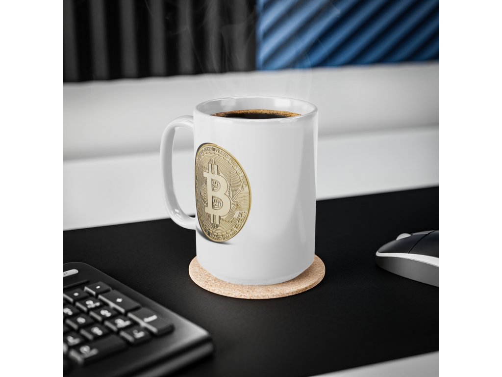 Bitcoin hodl kafé hrnek keramický premium