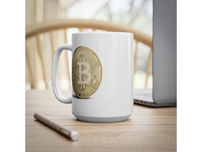 Bitcoin hodl kafé hrnek keramický premium