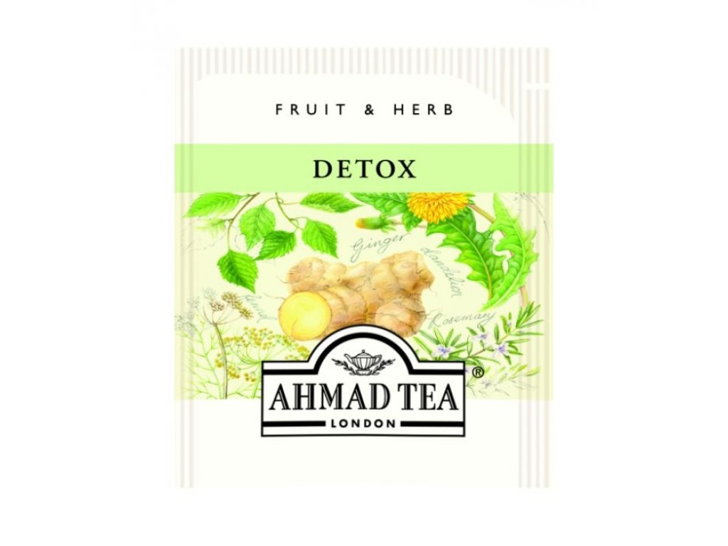 AHMAD TEA LONDON Detoxikační čaj 20 ks