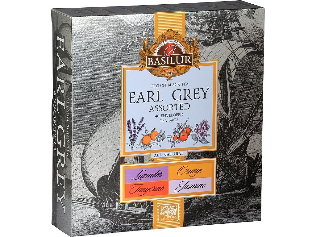 BASILUR Earl Grey Assorted 40 ks