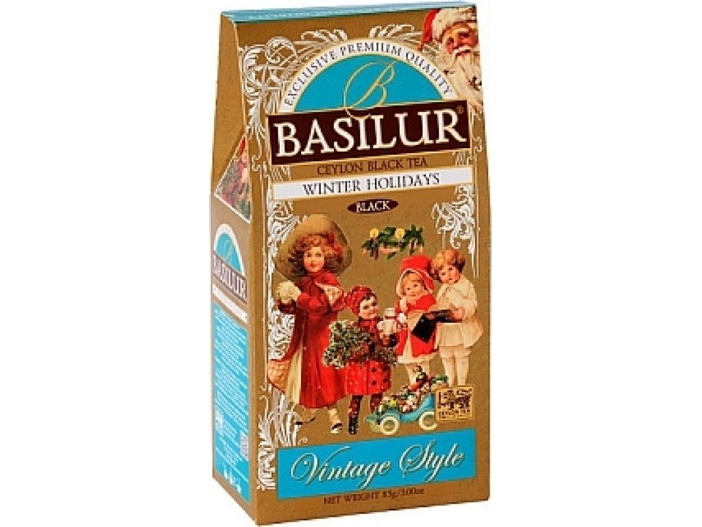 Basilur Vintage Winter Holidays sypaný čaj 85g