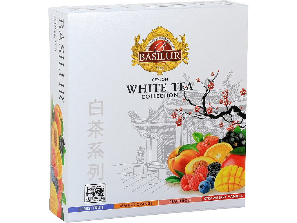 BASILUR White Tea Assorted 40 ks