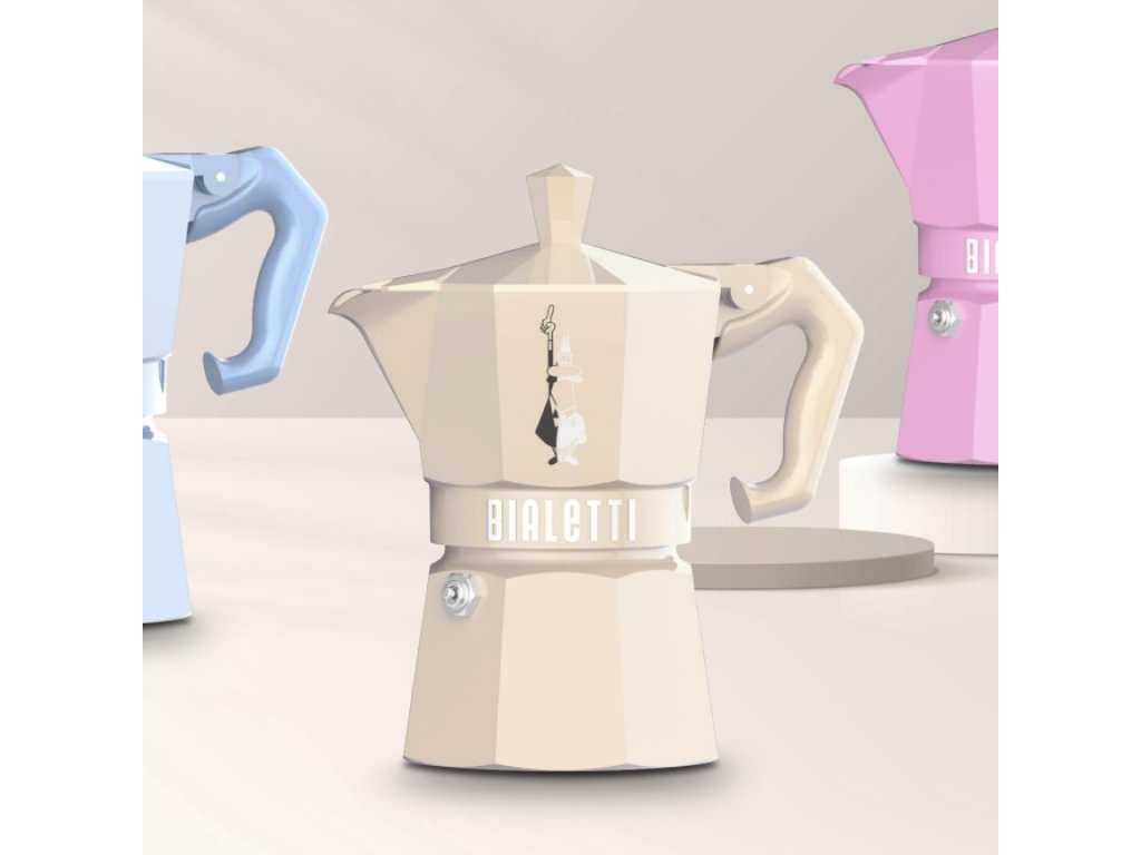 Bialetti Moka Exclusive krémová 6 porcí