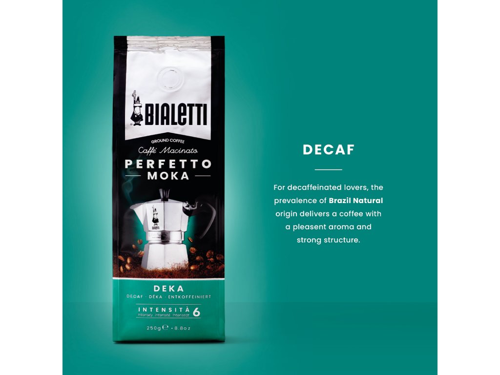 Bialetti Perfetto Moka Bezkofeinová 250 g