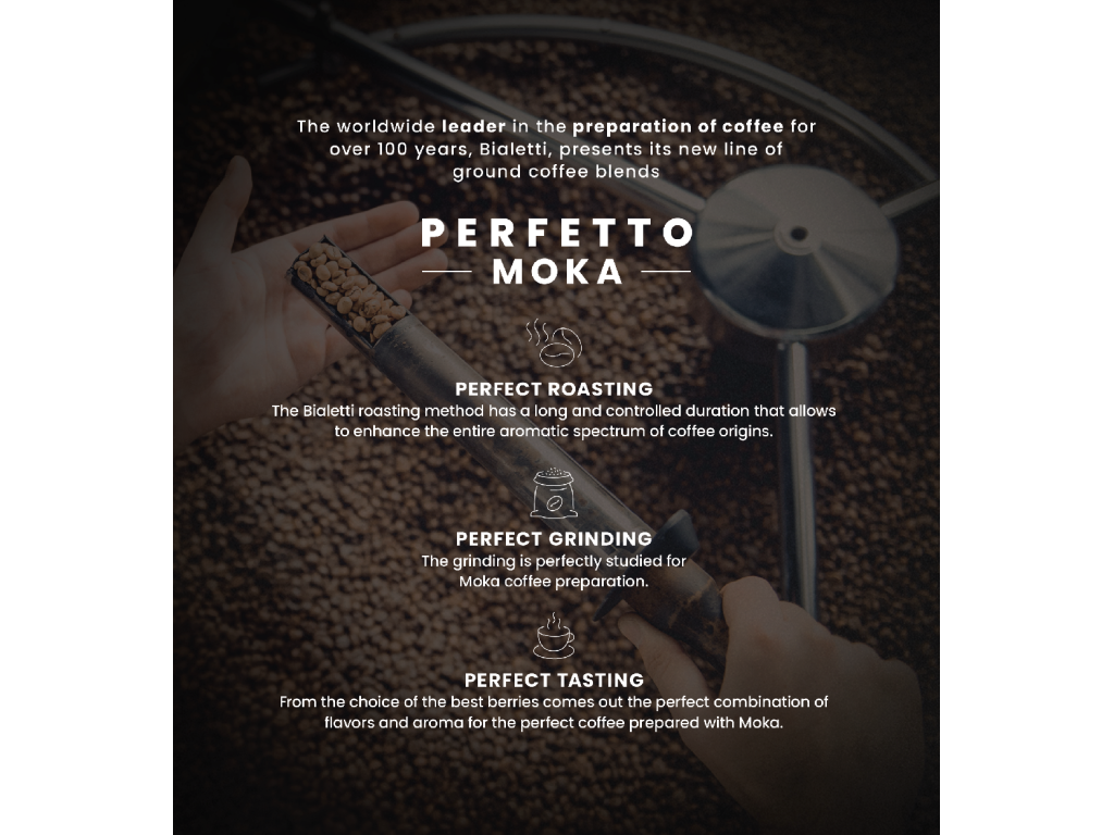 Bialetti Perfetto Moka Classico 250 g