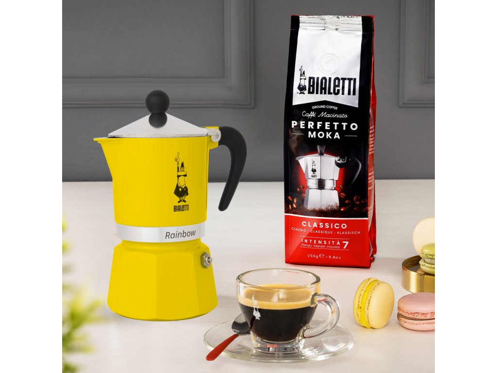 Bialetti Rainbow žlutá (různé velikosti)