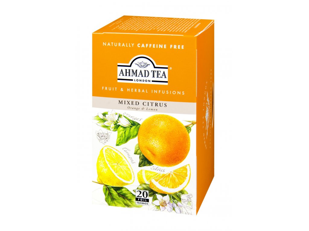 Čaj AHMAD TEA LONDON - Citrusové plody- porcovaný 20 ks