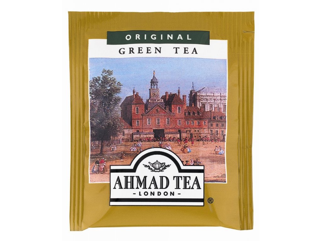 Čaj AHMAD TEA LONDON - zelený čaj- porcovaný 20 ks