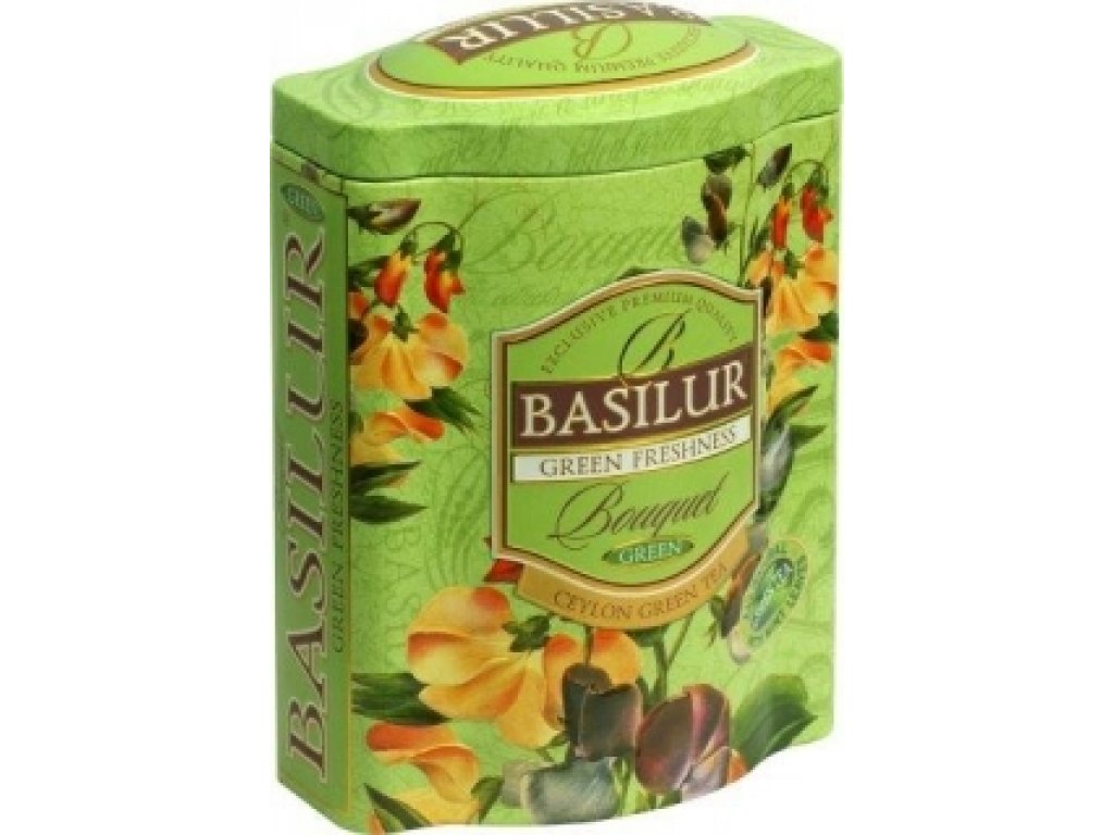 Čaj Basilur Bouquet Green Freshness sypaný 100g