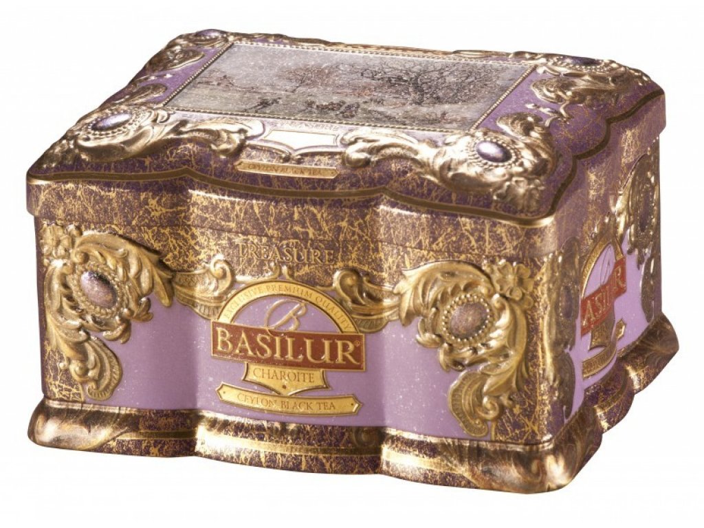 Čaj Basilur dárková truhlička Charoite 100g