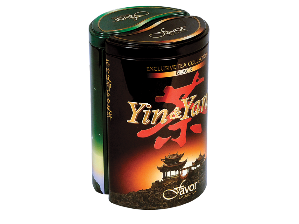 Čaj FAVOR Yin&Yang sada sypaných čajů 2x75g