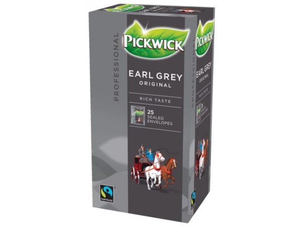 Čaj Pickwick Professional Earl Grey porcovaný 25 ks á 2g