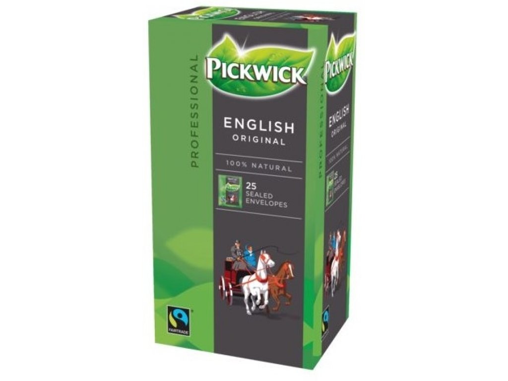 Čaj Pickwick Professional English porcovaný 25 ks á 2g