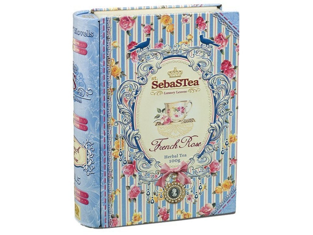 Čaj SebaSTea - sypaný čaj French Rose 100g