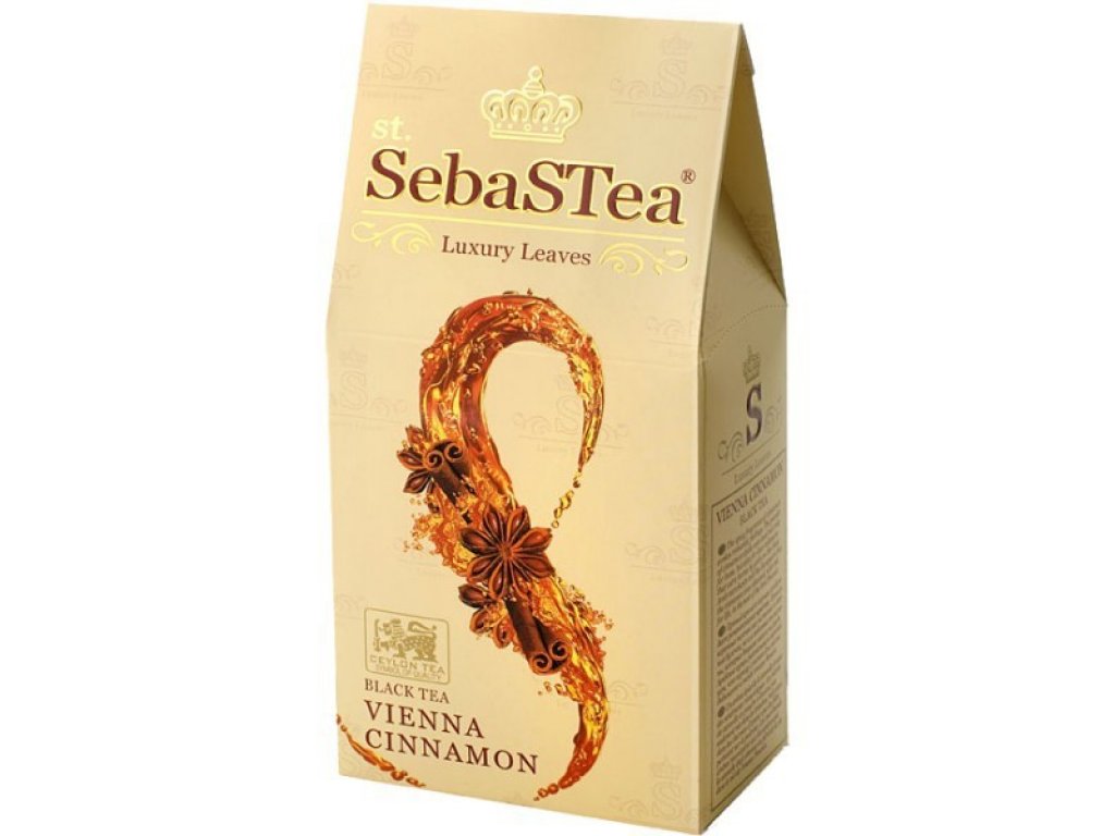 Čaj SebaSTea - sypaný černý čaj Vienna cinnamon 100g
