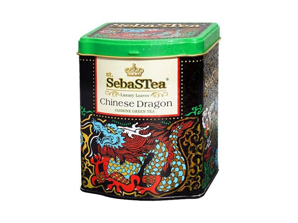 Čaj SebaSTea  sypaný zelený čaj Chinese Dragon 100g