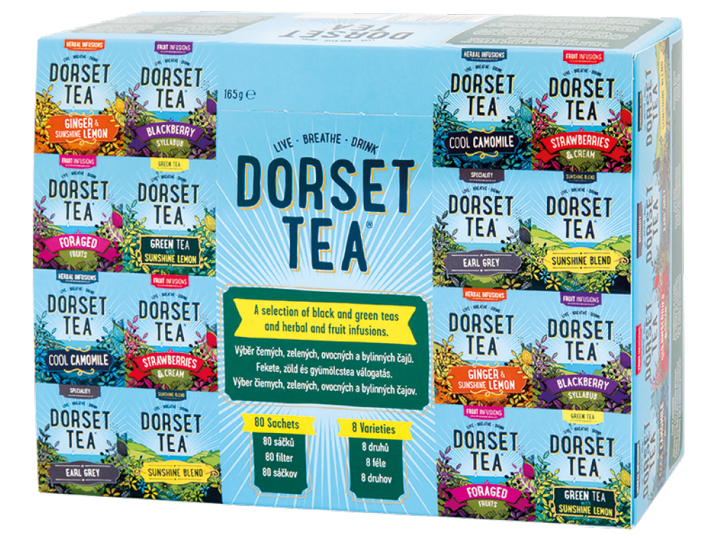 DORSET TEA Mix čajů 80 ks