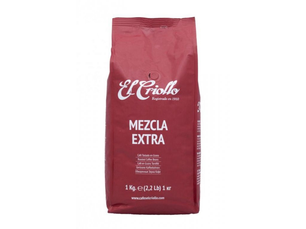 El Criollo Mezcla Extra zrnková káva 1000g