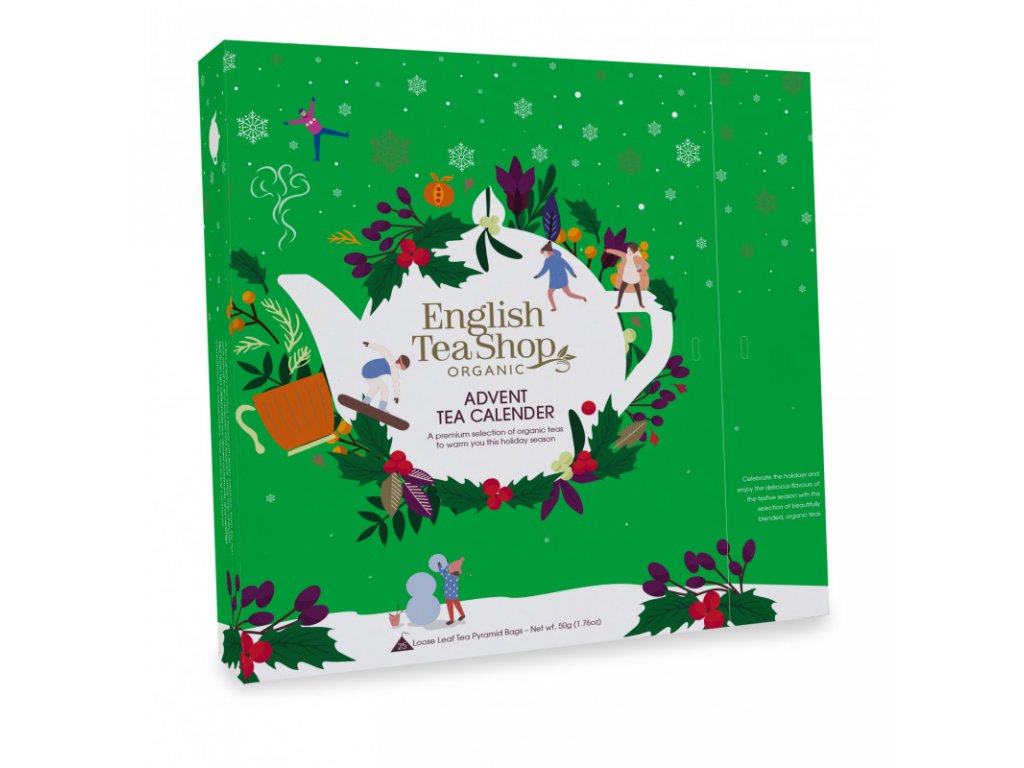 English Tea Shop Adventní kalendář zelený 25 ks