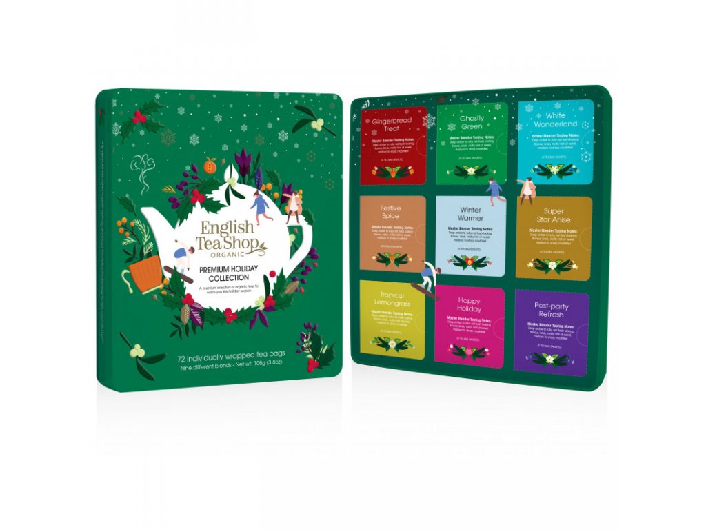 English Tea Shop  Premium Holiday Collection zelená 72 ks