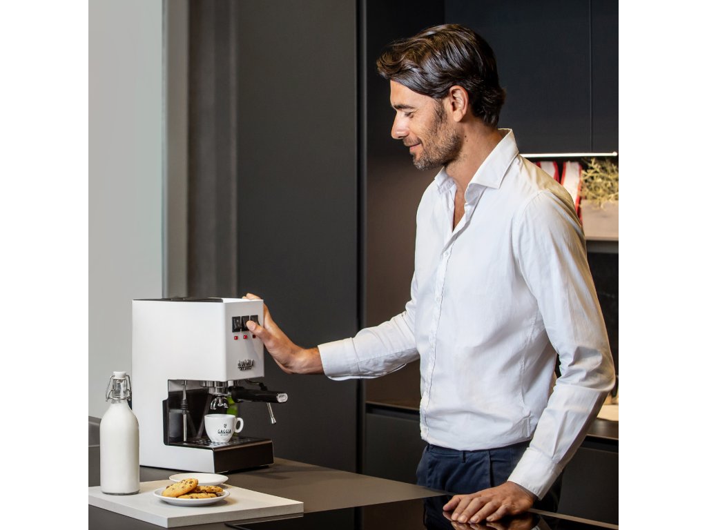 Gaggia New Classic Plus Evo bílá