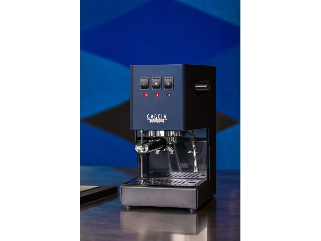 Gaggia New Classic Plus Evo modrá