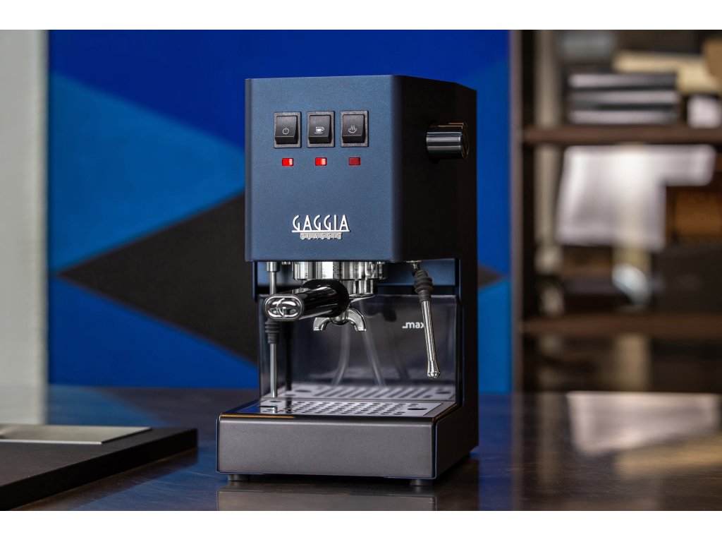 Gaggia New Classic Plus Evo modrá