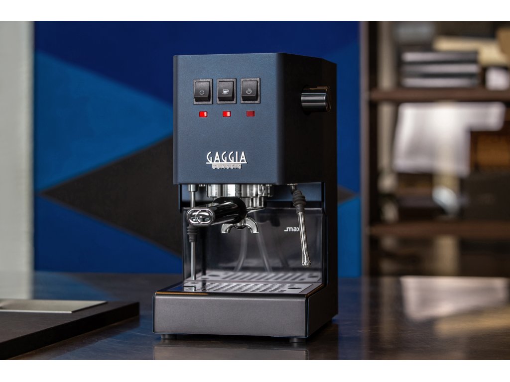 Gaggia New Classic Plus Evo modrá