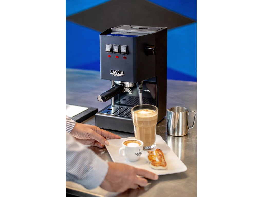 Gaggia New Classic Plus Evo modrá