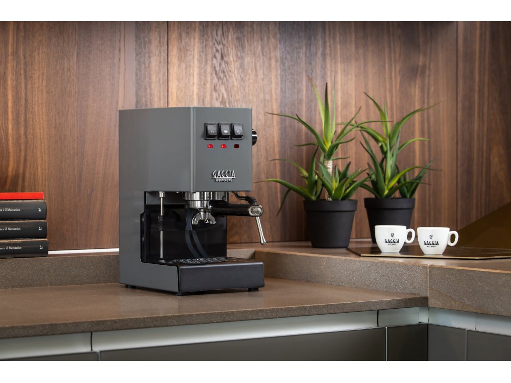 Gaggia New Classic Plus Evo šedá