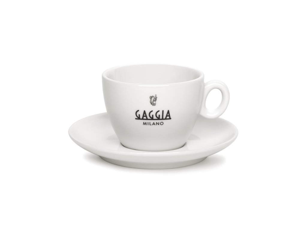 Gaggia šálky s podšálky cappuccino 4 ks