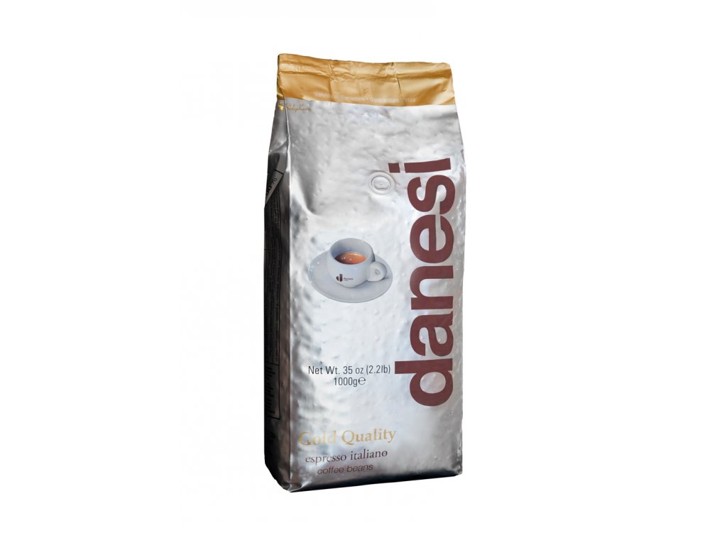 Káva DANESI GOLD 100% Arabica zrnková 1 kg